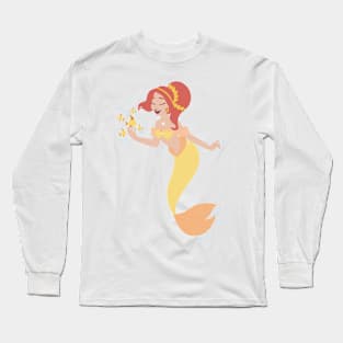 Pisces - Yellow Long Sleeve T-Shirt